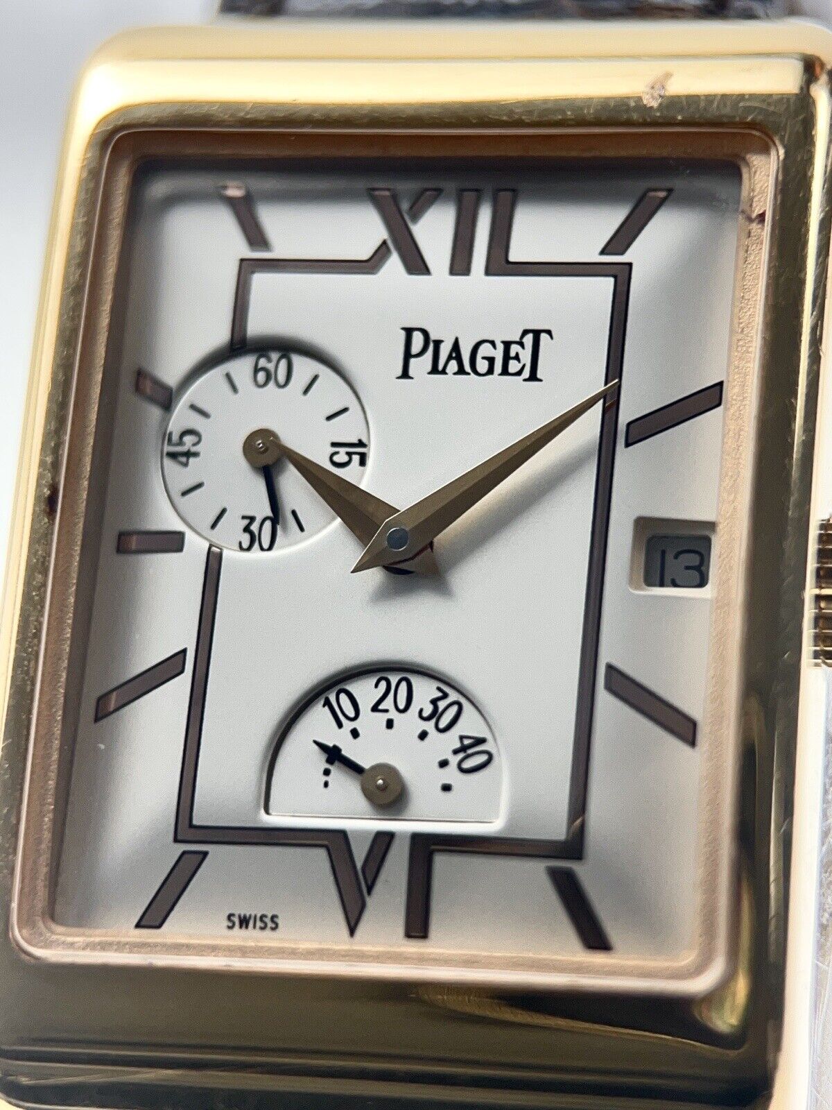 Piaget Mecanique 125th Anniversary Limited Edition 18k Gold Manual Watch 18970