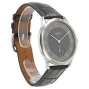 Hermes Slim D’hermes Gray Dial Stainless Steel 39.5mn Auto Men’s Watch CA2.810