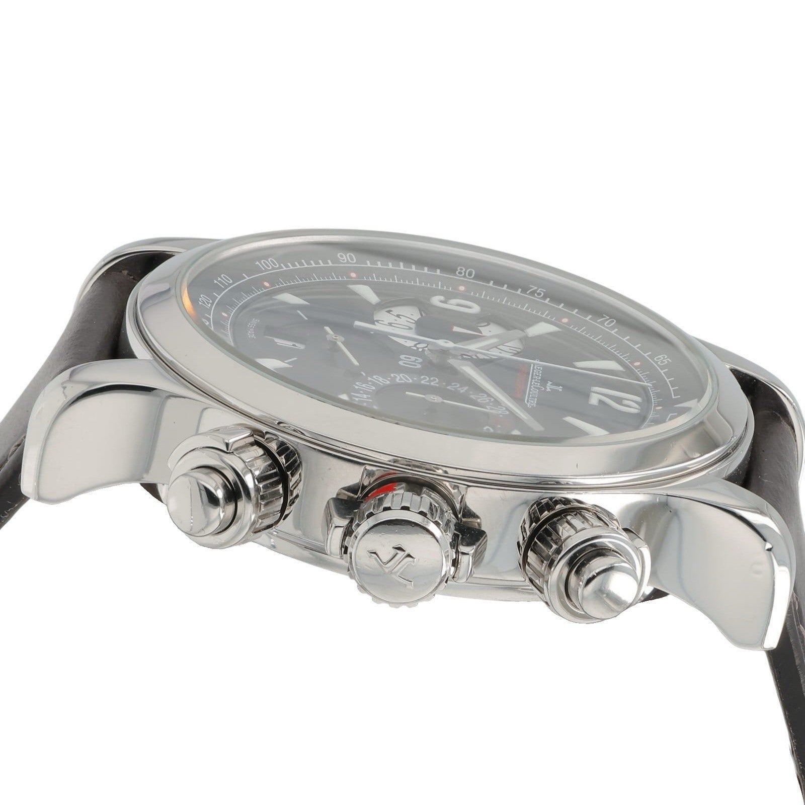 Jaeger-LeCoultre Master Compressor Steel Black Dial 41mm Automatic Mens 146.8.25