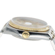 Rolex Datejust Oysterquartz Gold & Steel 36mm Gold Dial Quartz Men’s Watch 17013