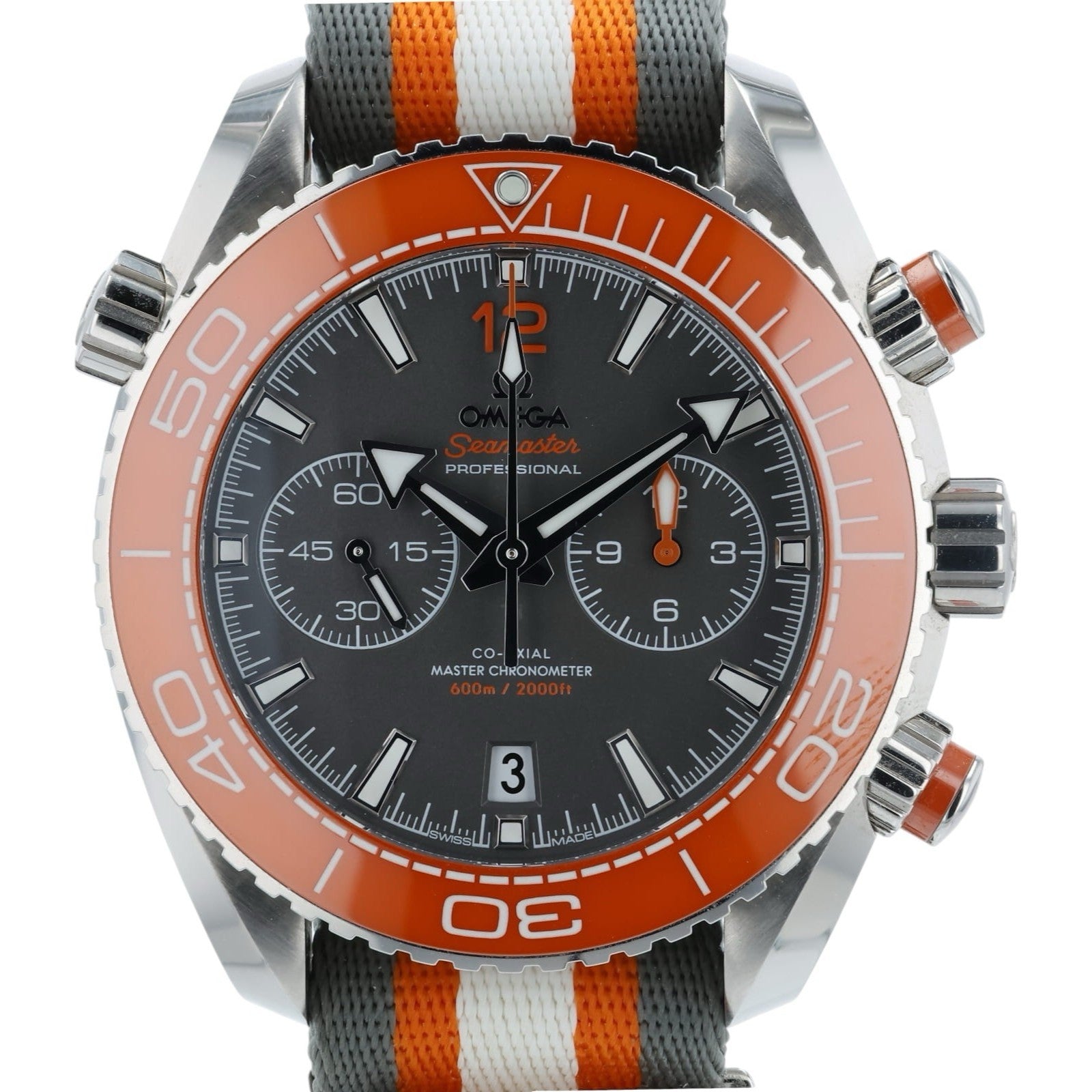 Omega Seamaster Gray Dial Stainless Steel 45.5mm Automatic 215.32.46.51.99.001
