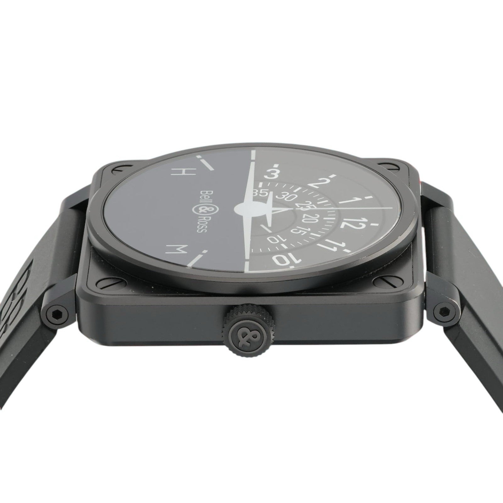 Bell & Ross Turn Coordinator Black Dial Steel 46mm Automatic Men’s BR01-92-STC