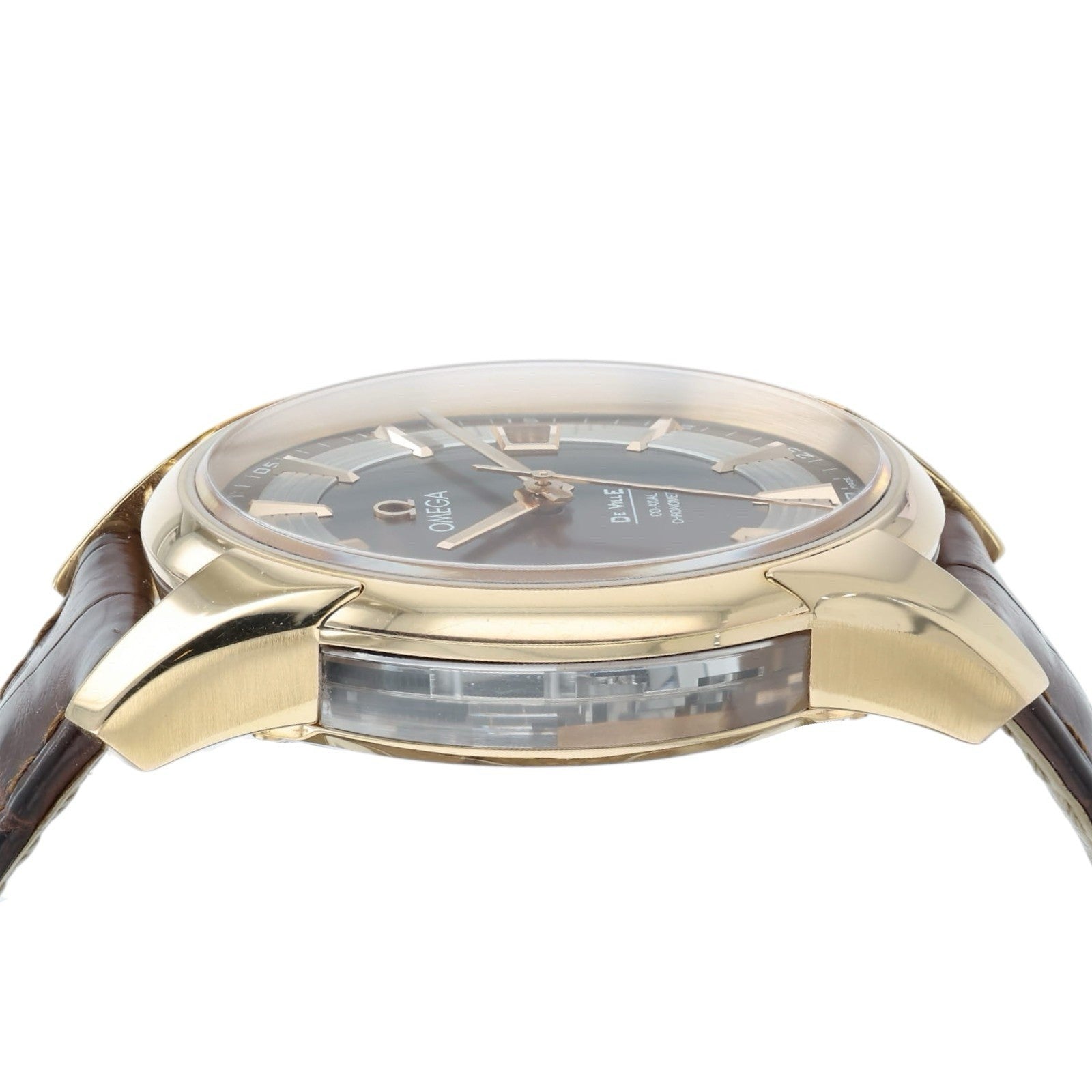 Omega Hour Vision 41mm Brown Dial 18k Rose Gold 41mm Watch 431.63.41.21.13.001