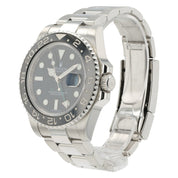 Rolex GMT Master II Black Dial Stainless Steel 40mm Automatic Mens 116710LN