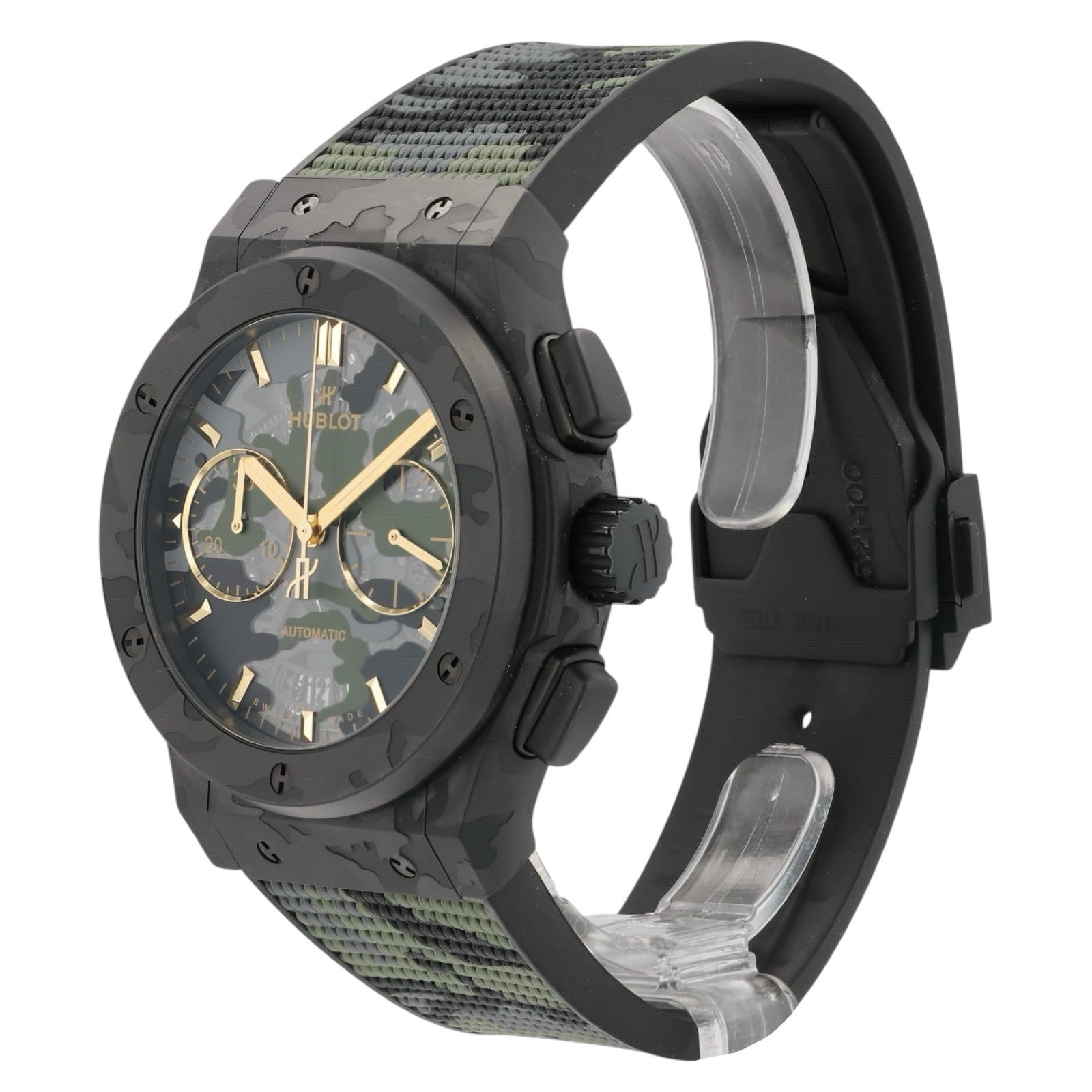Hublot Classic Fusion Camouflage Skeleton Dial Camo Ceramic 525.CI.0181.RX.EMW22