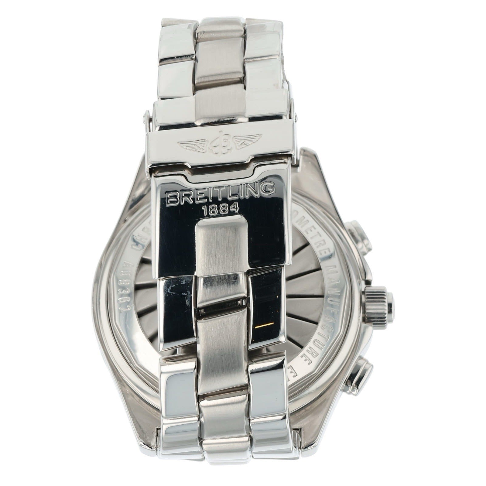 Breitling B1 Stainless Steel Black Dial 43mm Quartz Movement Mens Watch A68362