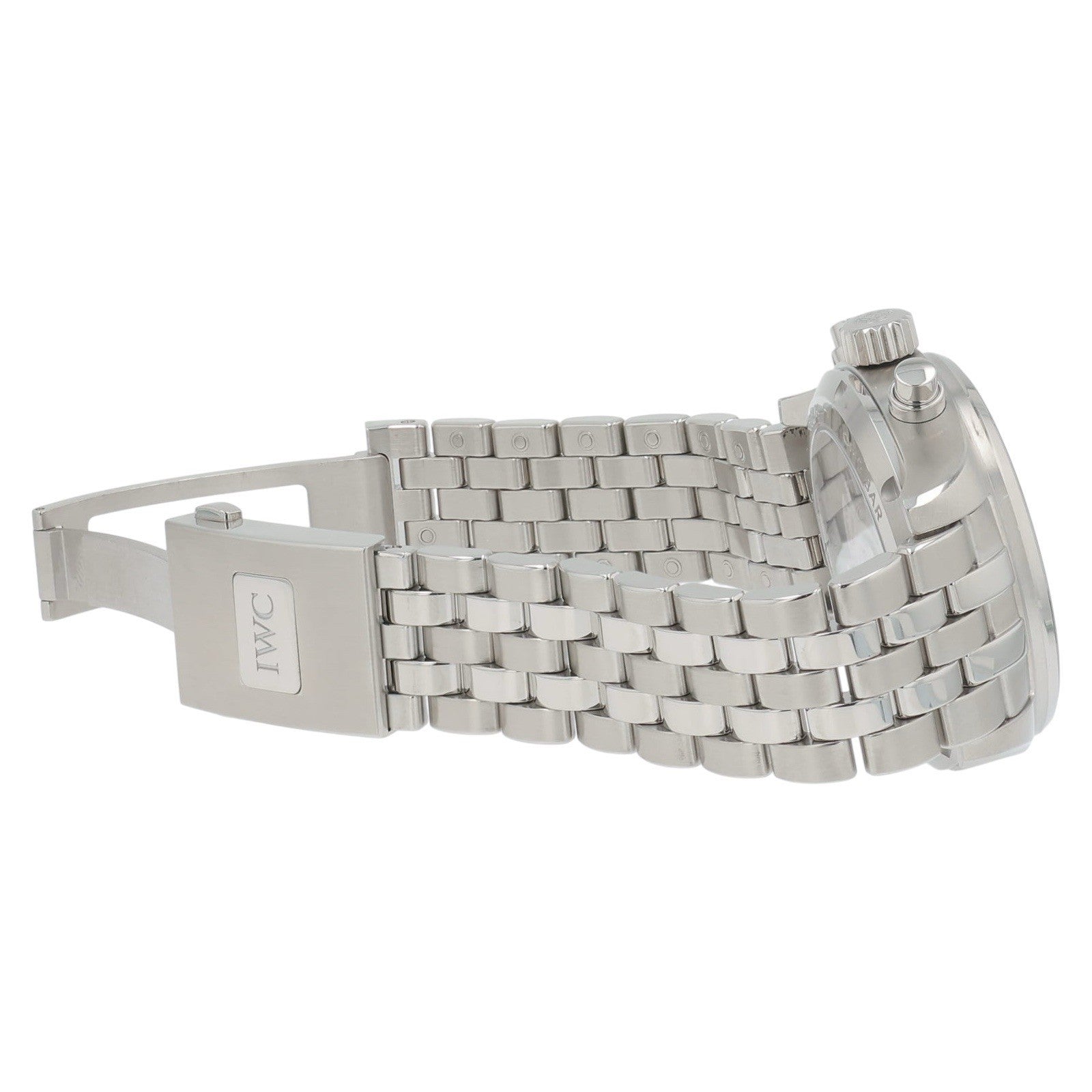 IWC Pilot Chronograph Stainless Steel Green Dial 41mm Automatic Watch IW388104