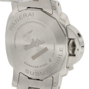 Panerai Submersible Stainless Steel Blue Dial 42mm Automatic Mens Watch PAM0168
