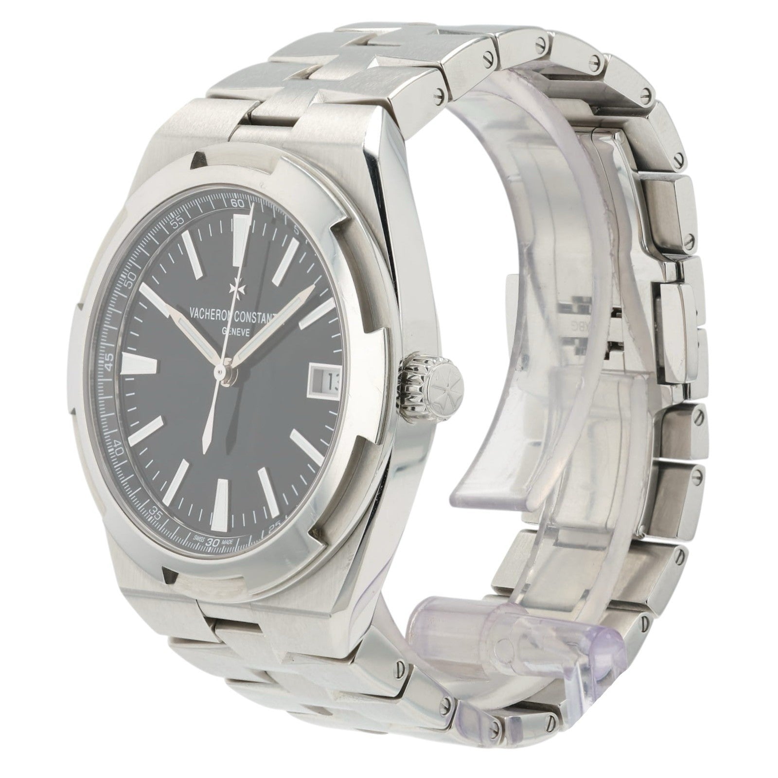 Vacheron Constantin Overseas Black Dial Steel 41mm Automatic Men’s Watch 4500V