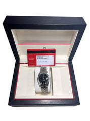 Tudor Prince Date Stainless Steel Black Dial 34mm Automatic Men’s Watch 74000