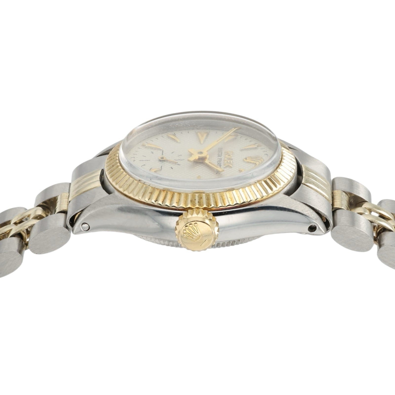 Rolex Ladies Datejust Silver Dial Stainless Steel 25mm Automatic Womens 6507