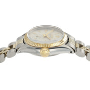 Rolex Ladies Datejust Silver Dial Stainless Steel 25mm Automatic Womens 6507