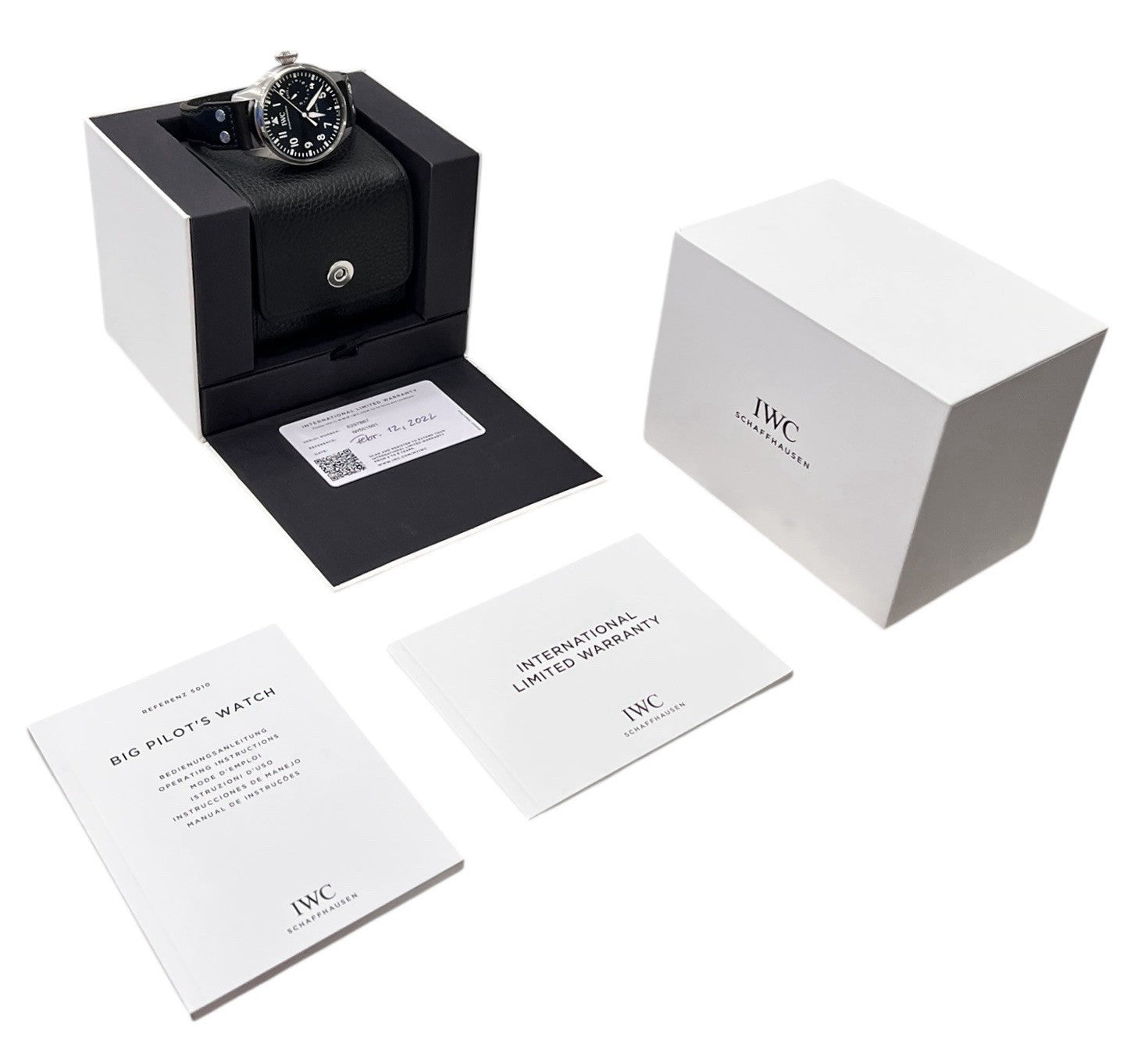 IWC Big Pilot Stainless Steel Black Dial 46.2mm Automatic Men’s Watch IW501001