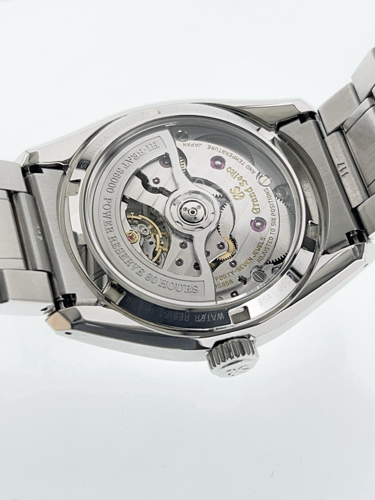 Grand Seiko Stainless Steel Silver Dial SLGH005