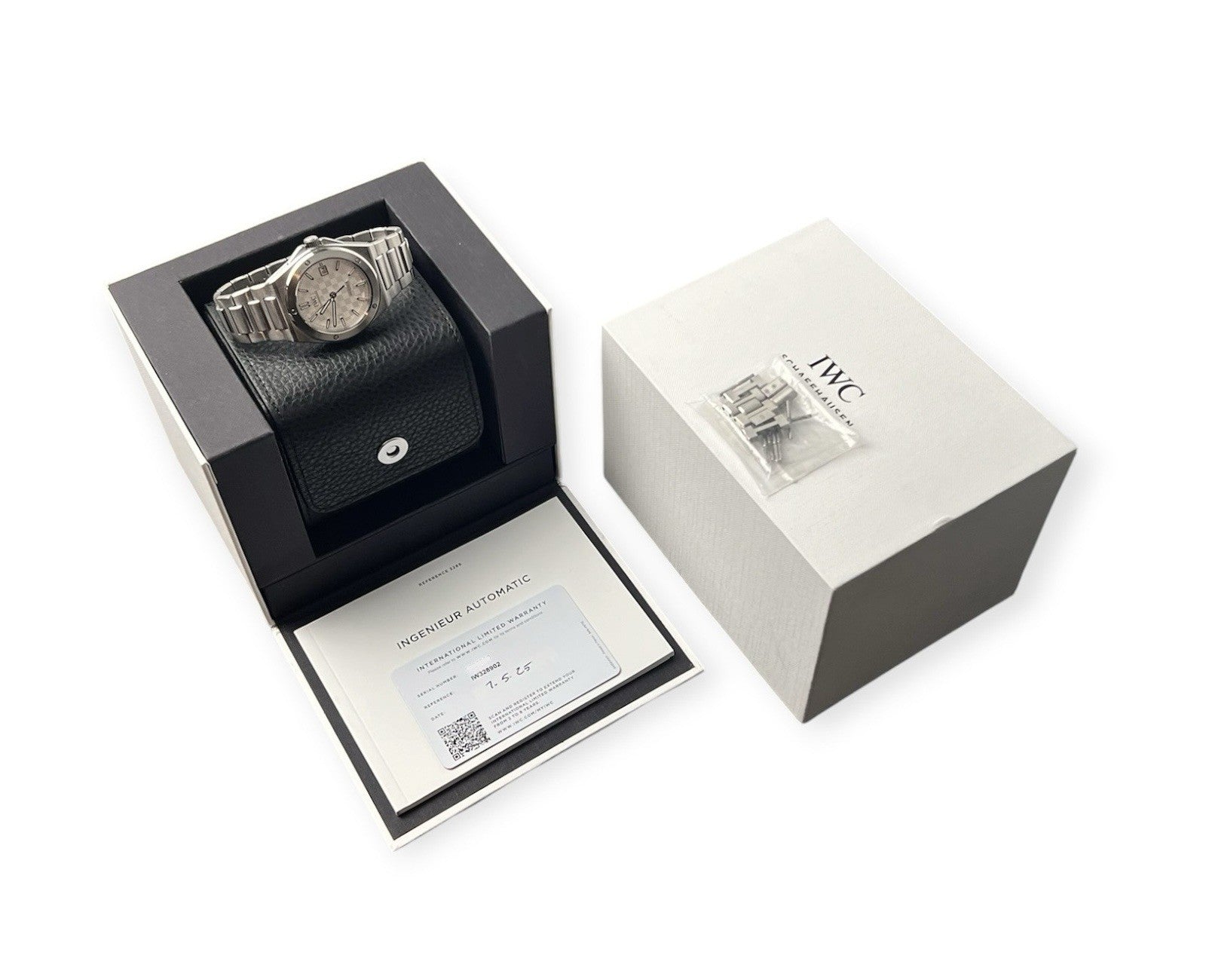 IWC Ingenieur White Dial Stainless Steel 40mm Automatic Men’s Watch IW328902