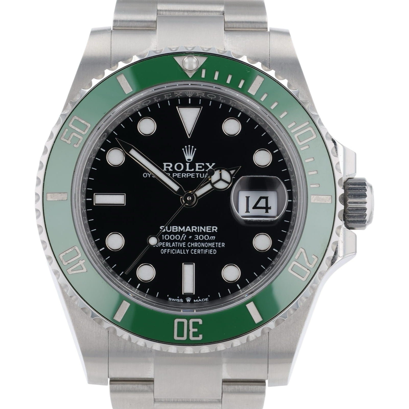 Rolex Submariner “Starbucks” Black Dial Steel 41mm Automatic Mens Watch 126610LV