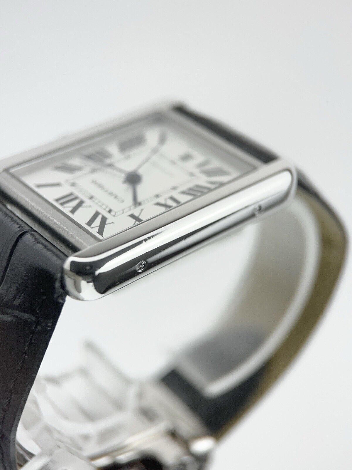 Cartier Tank Solo XL Steel Silver Color Dial 31mm Automatic Men’s Watch WSTA0029