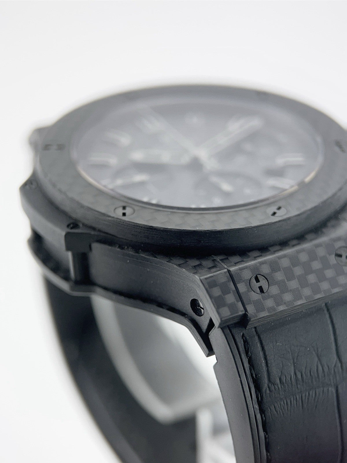 Hublot Big Bang Carbon Black Dial 44mm Automatic Men’s Watch 301.QX.1740.GR