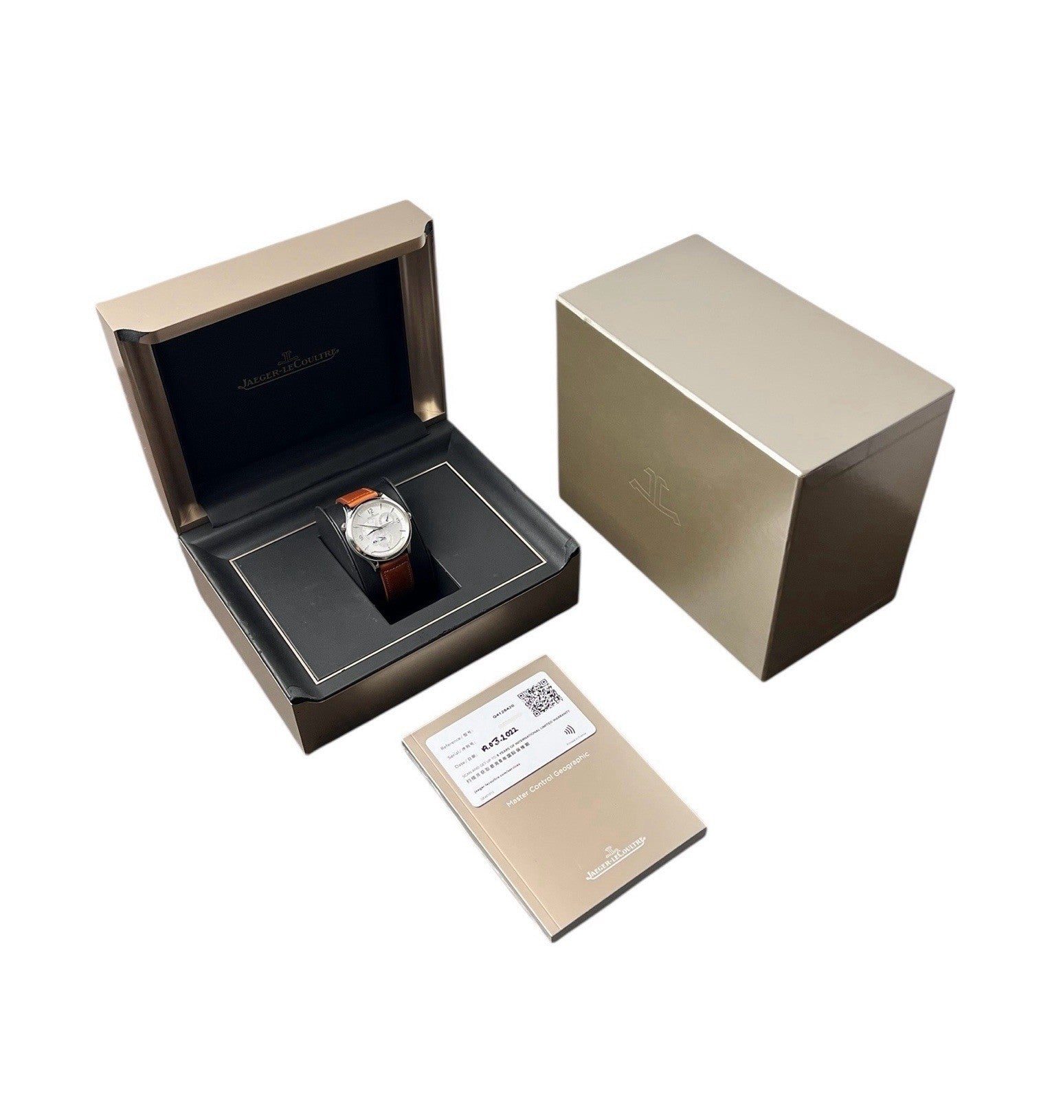 Jaeger-LeCoultre Master Geographic Steel Silver Dial 40mm Automatic Q4128420