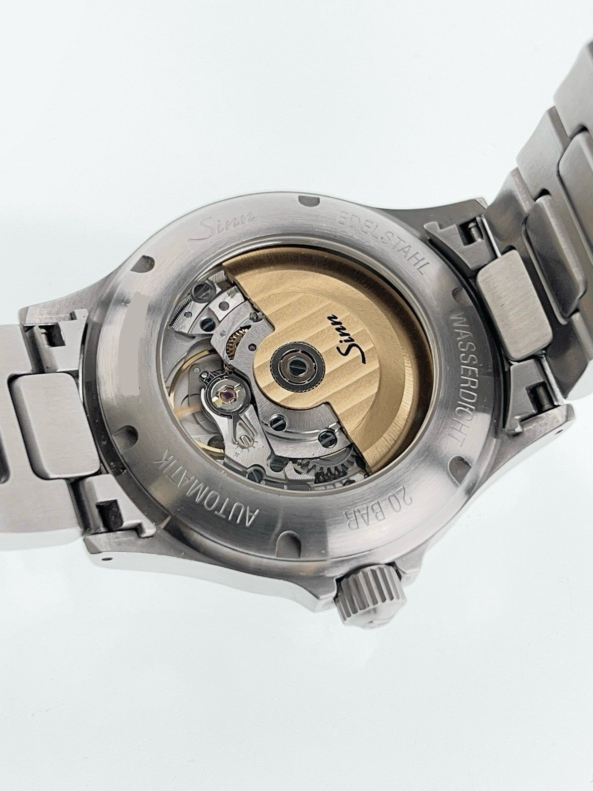 Sinn 556 Stainless Steel Black Dial 38.5mm Automatic Movement Mens Watch 556I