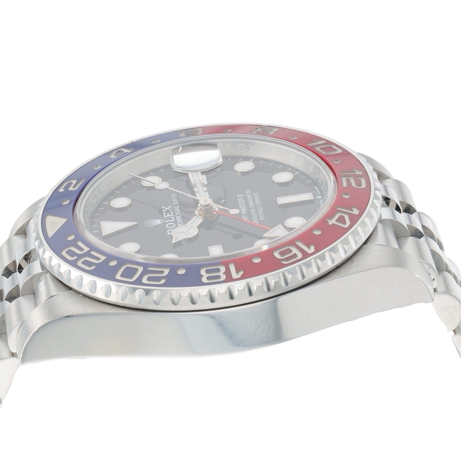Rolex GMT-Master II “Pepsi” Stainless Steel Black Dial 40mm Automatic 126710BLRO