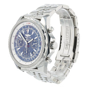 Breitling Bentley Motors Stainless Steel Blue Dial 48mm Automatic Mens A25362