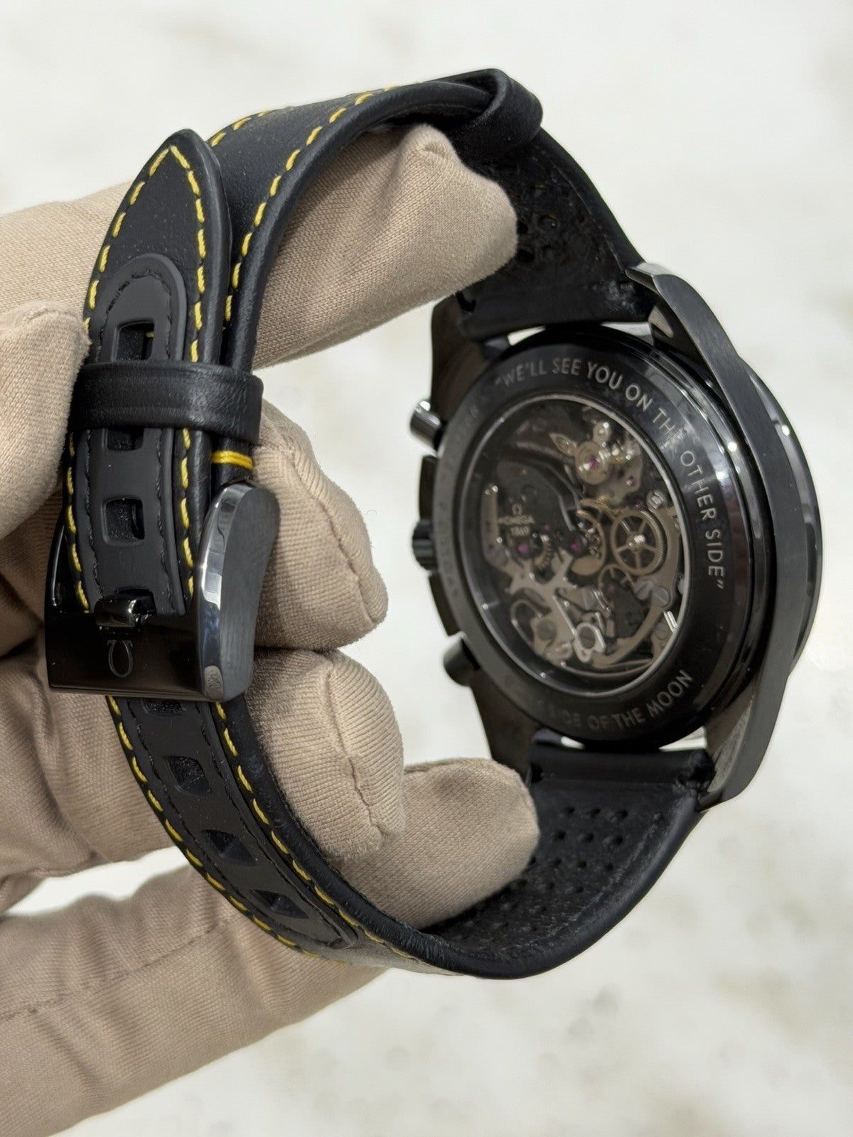 2019 Omega Speedmaster Apollo Black Dial Manual Wind Watch 311.92.44.30.01.001