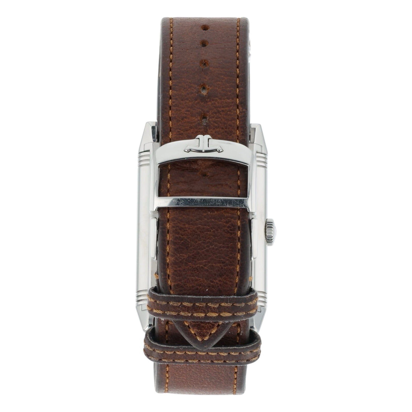Jaeger-LeCoultre Reverso Silver & Black Dial Steel 28mm Manual Wind Q3848422