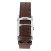 Jaeger-LeCoultre Reverso Silver & Black Dial Steel 28mm Manual Wind Q3848422