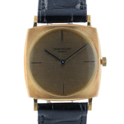 Patek Philippe 18k Yellow Gold Champagne Dial 28mm Manual Wind Men’s Watch 3523