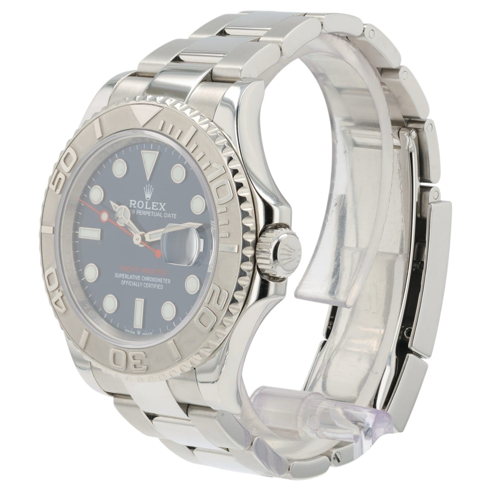 Rolex Yachtmaster Blue Dial Stainless Steel 40mm Automatic Men’s Watch 126622