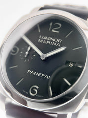 Panerai Luminor Marina 1950 Stainless Steel Black Dial 44mm Auto Mens PAM00312