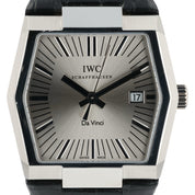 IWC Da Vinci Automatic Platinum Case Silver Dial 41mm Automatic Mens IW546105