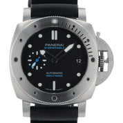 Panerai Submersible Black Dial 42mm Automatic  Movement Men’s Watch PAM00973