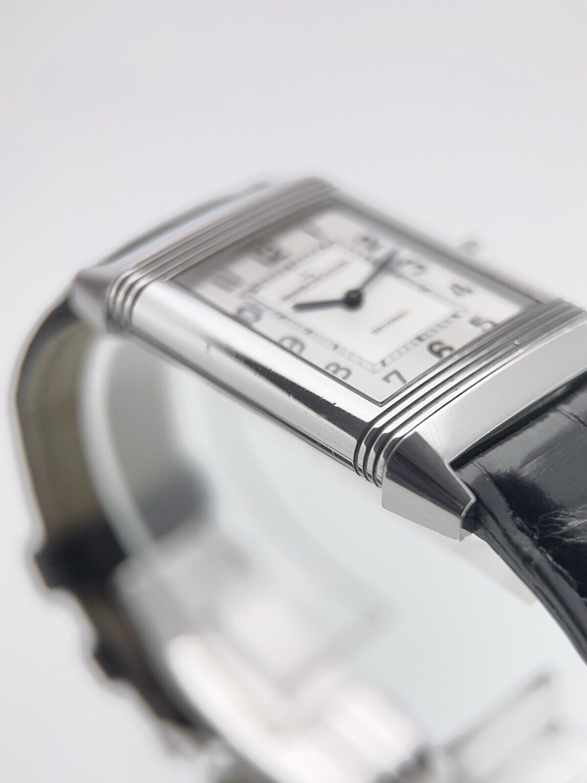 Jaeger LeCoultre Reverso Steel 23mm Manual Wind Men’s Watch Q2508410