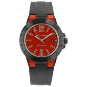 Bvlgari Diagono Magnesium Red Dial Steel 41mm Automatic Men’s Watch DG 41 SMC