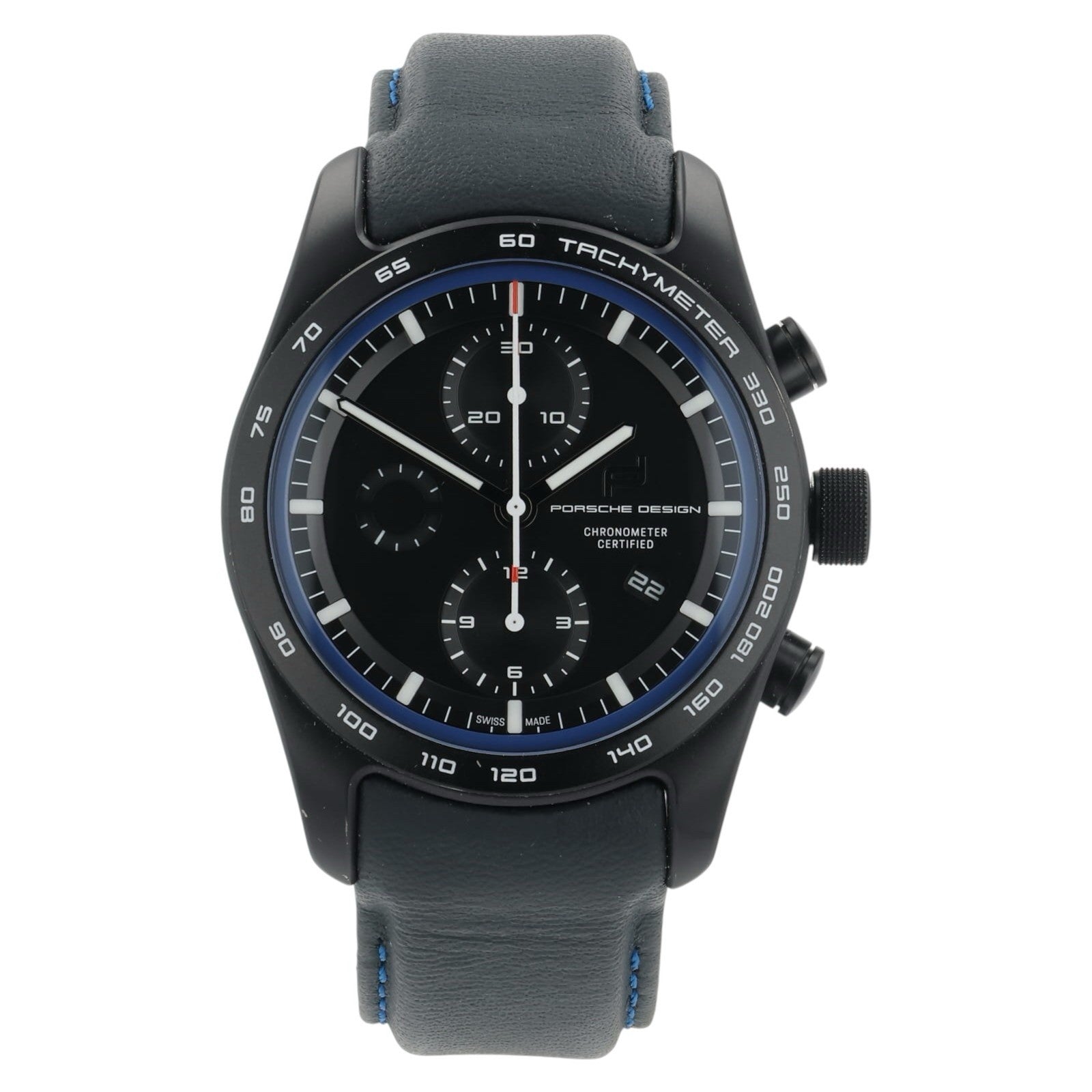Porsche Design Chronotimer Black Dial Titanium 42mm Automatic Men’s 6014.0001