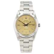 Rolex Air King Champagne Dial Stainless Steel 34mm Automatic Men’s Watch 14000