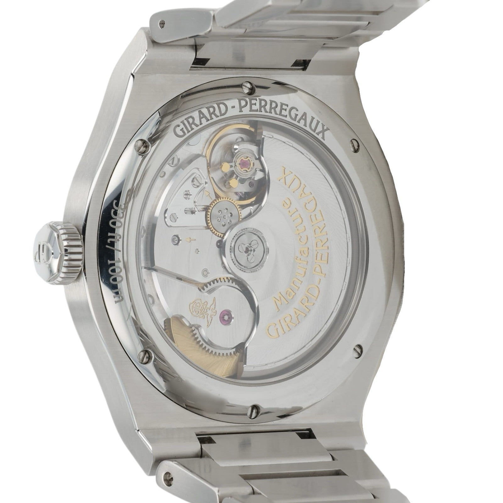 Girard Perregaux Laureato Green Dial Stainless Steel 42mm Automatic Men’s 81010