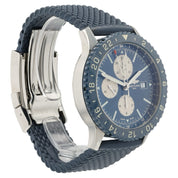 Breitling Chronoliner Blue Dial Stainless Steel 46mm Automatic Mens Watch Y24310