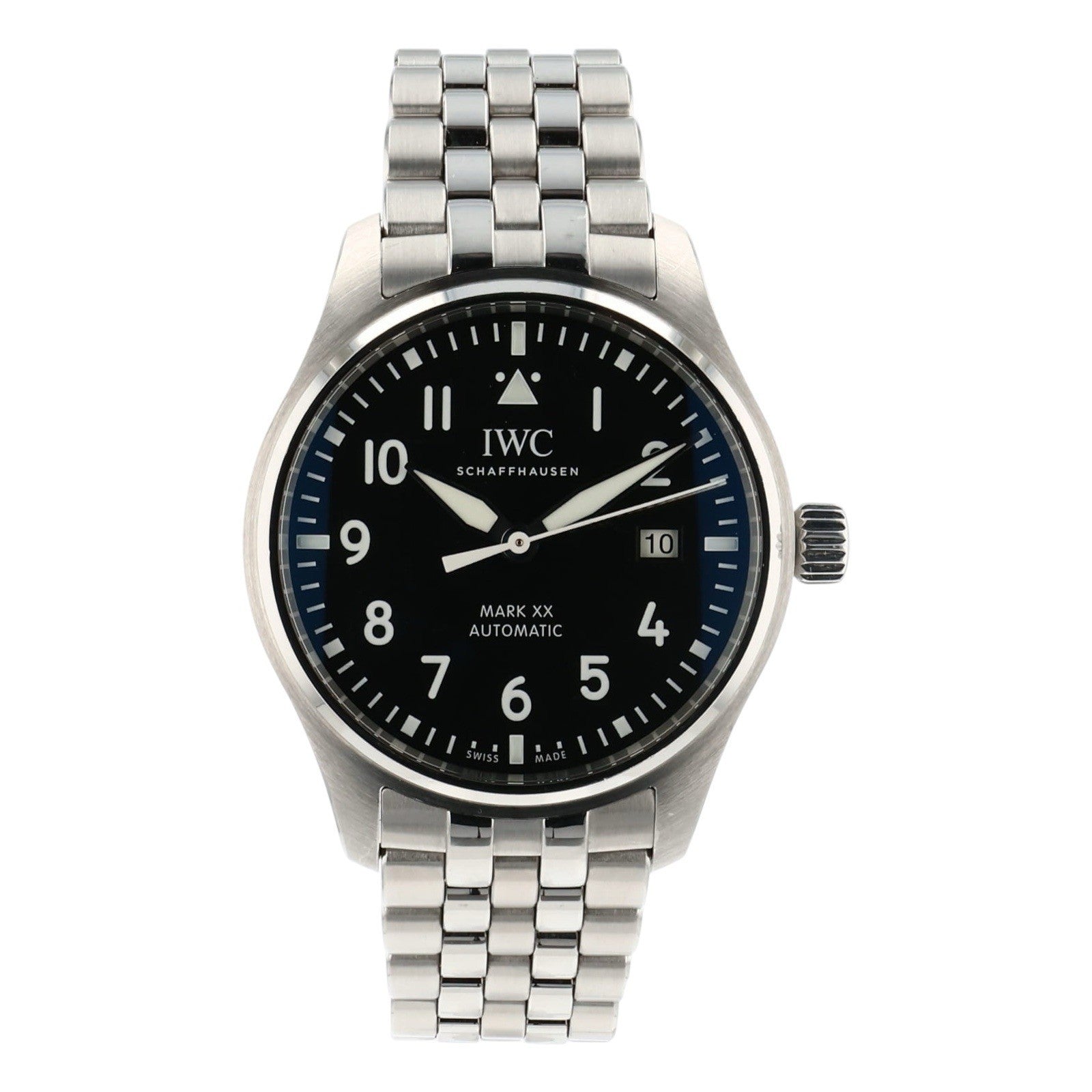 IWC Pilot Mark XX Black Dial Stainless 40mm Automatic Men’s Watch IW328202