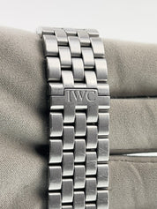 IWC Pilot Date Stainless Steel Black Dial 36mm Automatic Men's Watch IW324010