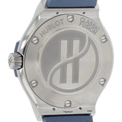 Hublot Classic Fusion Titanium Blue Dial 33mm Quartz Unisex Watch 581.NX.7170.LR