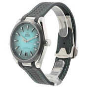 Omega Seamaster Turquoise Dial Steel 41mm Automatic Men’s 220.32.41.21.03.001