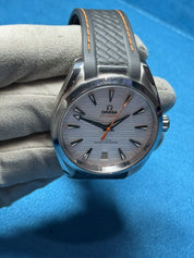 Omega Seamaster Aqua Terra Automatic Silver Dial Watch 220.12.41.21.02.002 Including Polish