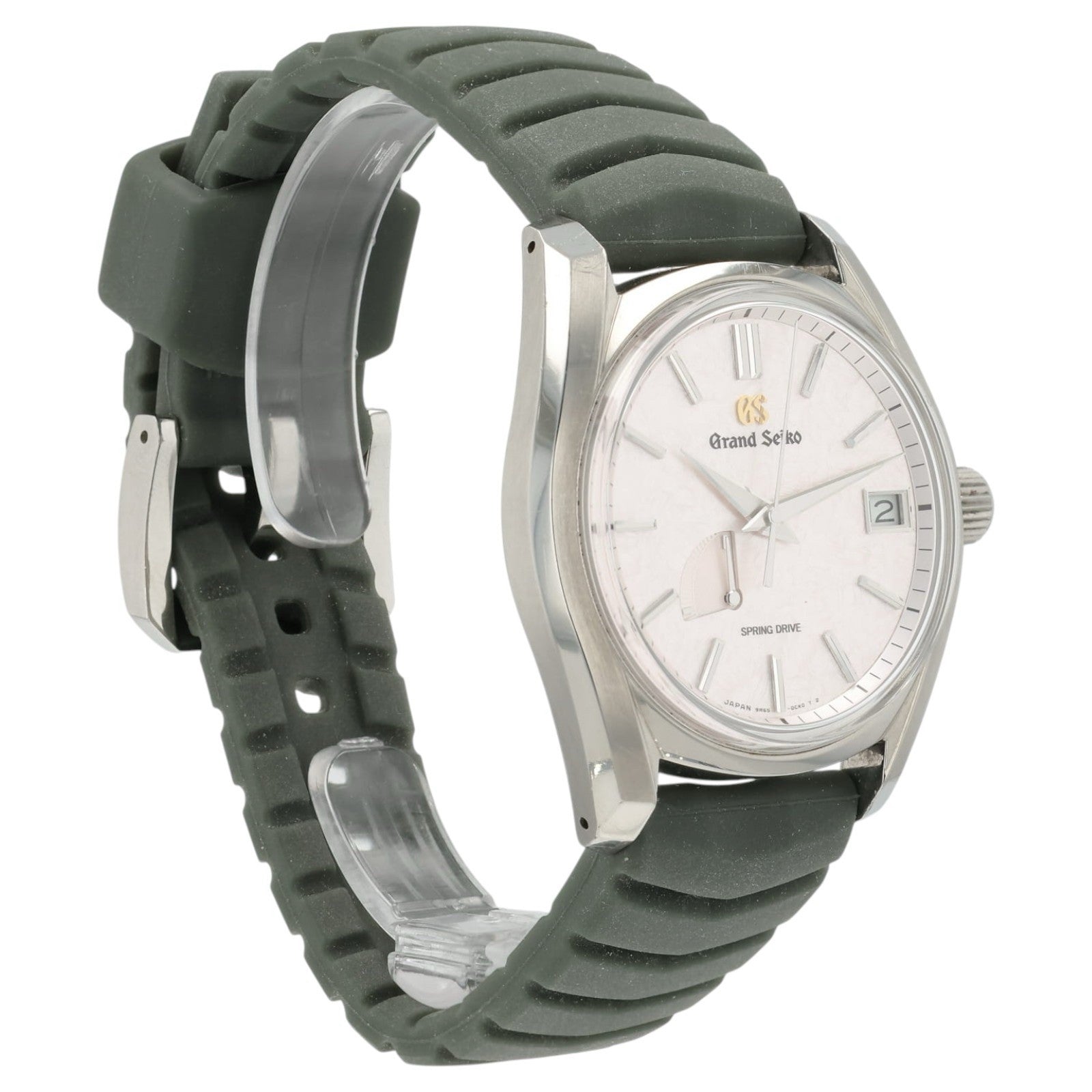 Grand Seiko Heritage Pink Dial Titanium 40mm Automatic Mens Watch SBGA443