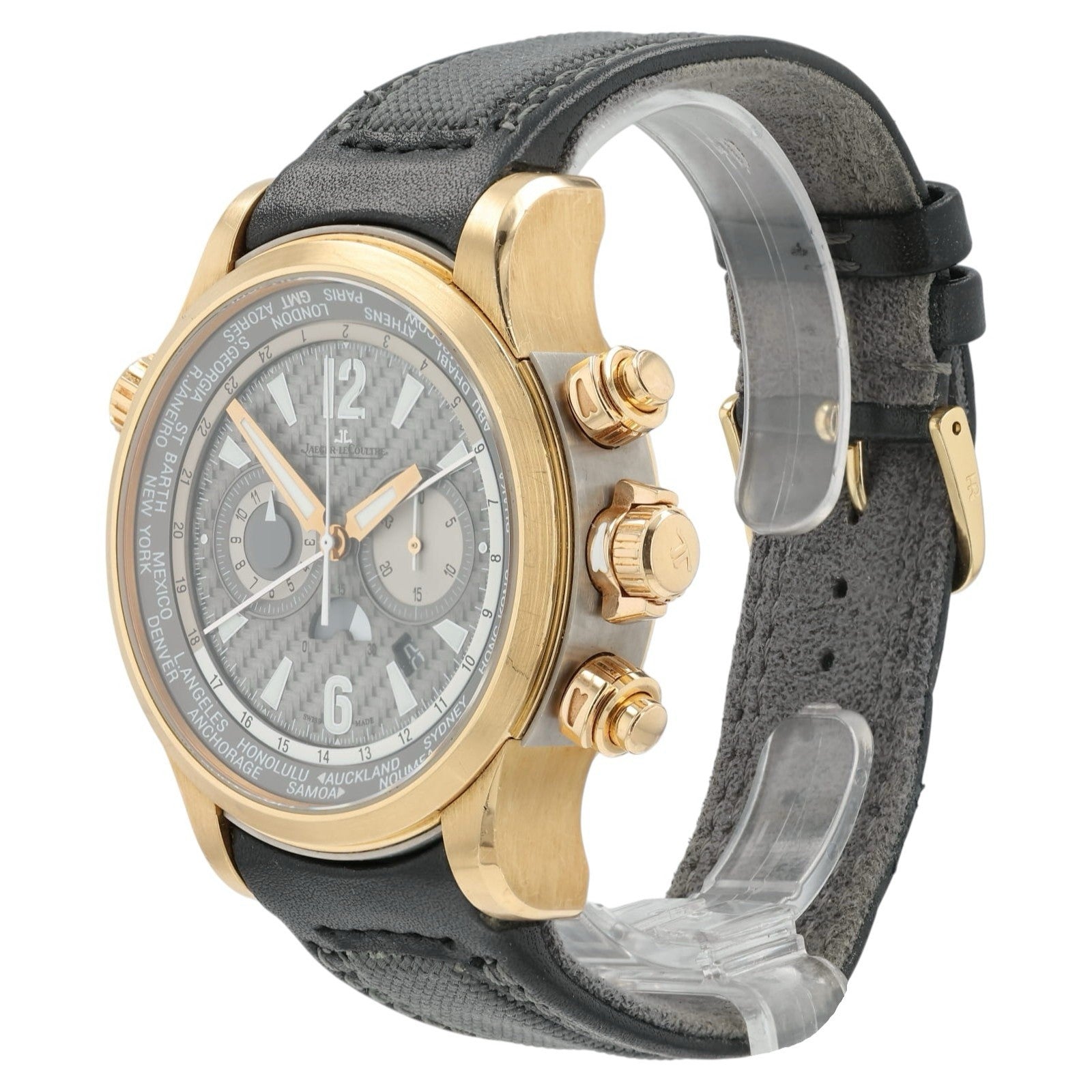 Jaeger LeCoultre Master Compressor Extreme Gray Dial 18k Rose Gold 46mm 150.2.22