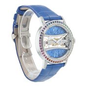 Corum Golden Bridge 18k White Gold Blue Dial 39mm Manual Wind Unisex B113/03852
