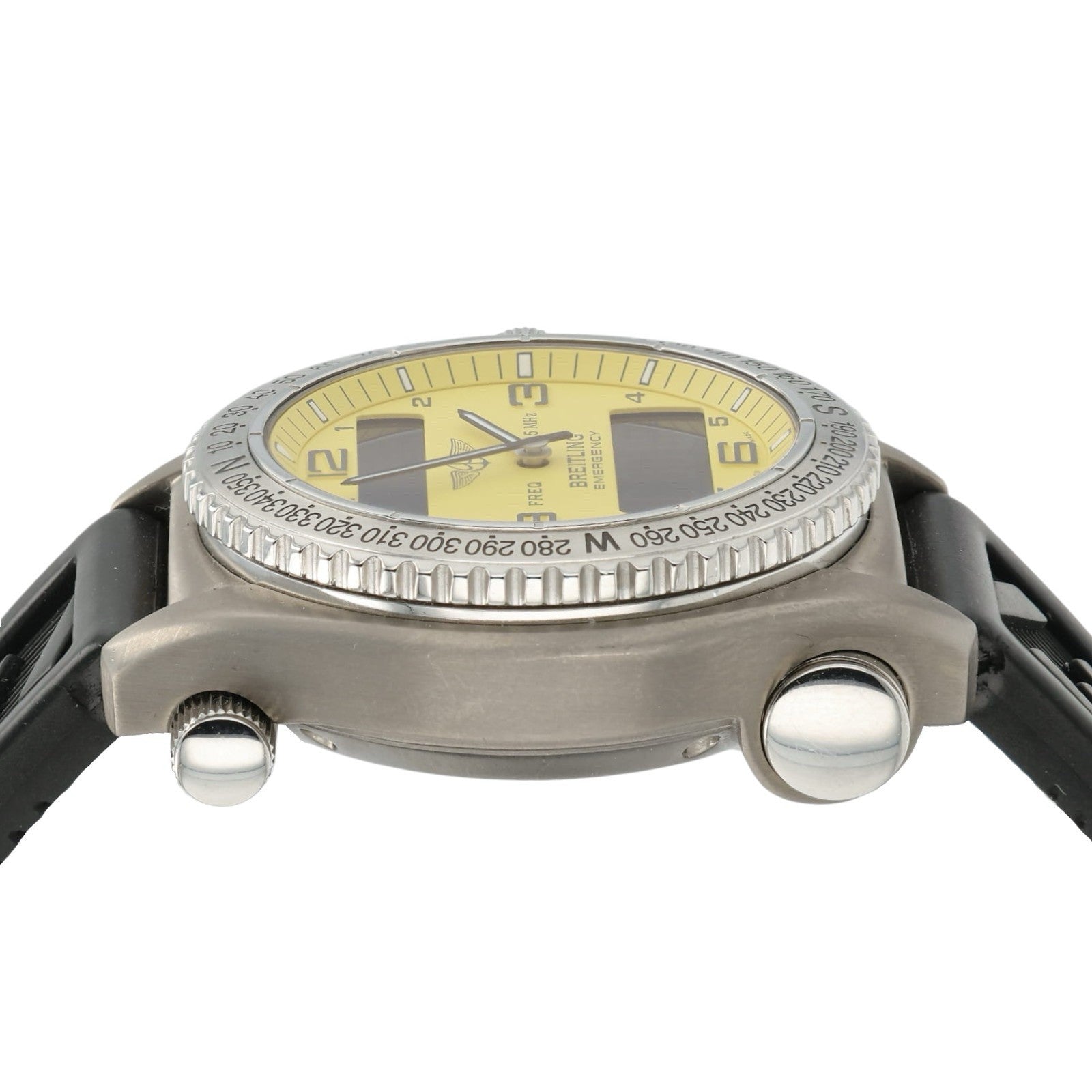 Breitling Emergency Mission Yellow Dial Titanium 43mm Quartz Men’s Watch E56321