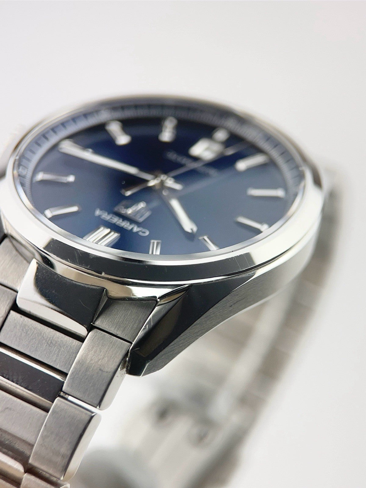 Tag Heuer Carrera Stainless Steel Blue Dial 39mm Automatic Men's Watch WBN2112